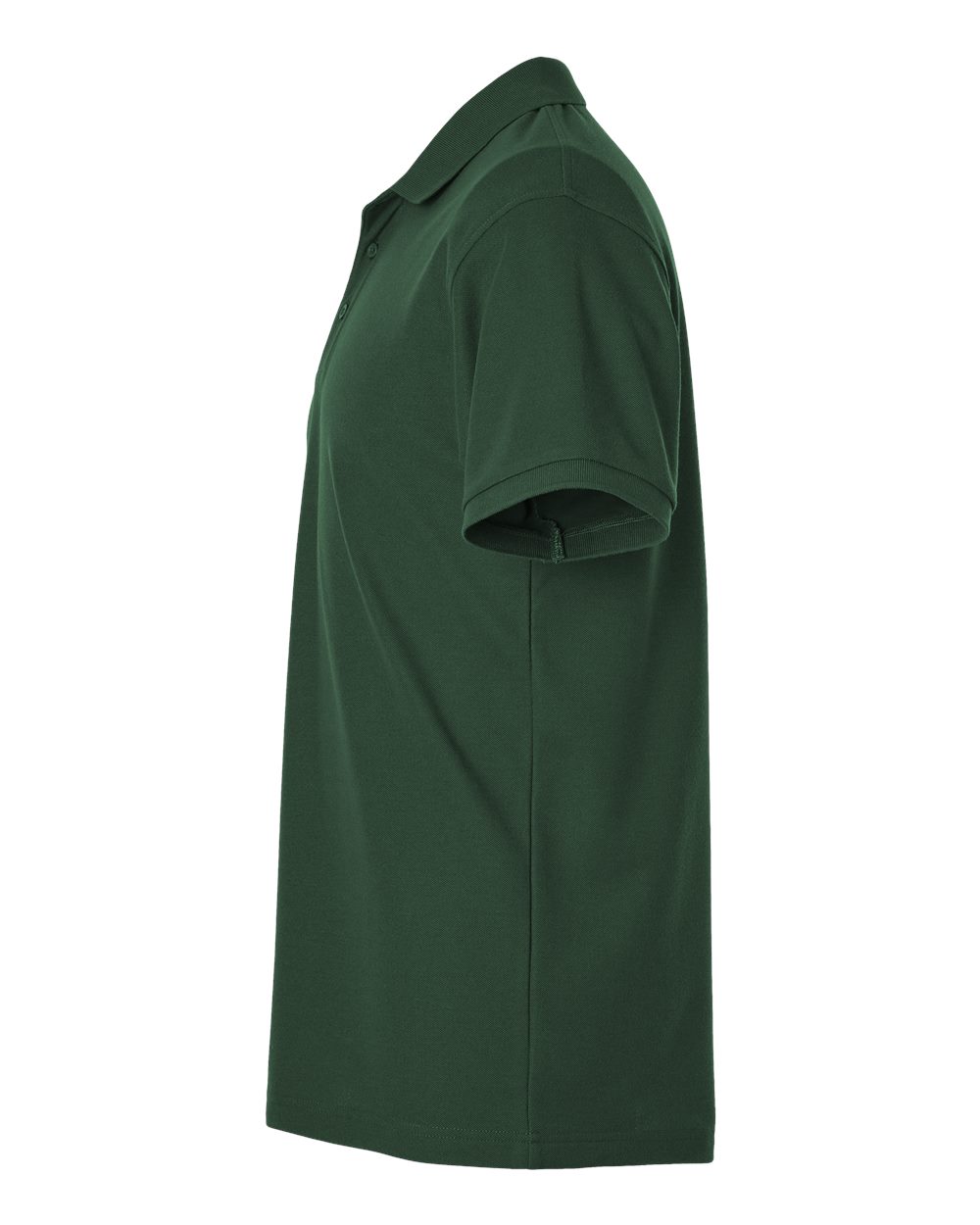 AllPro 62800 Forest Green polo - side