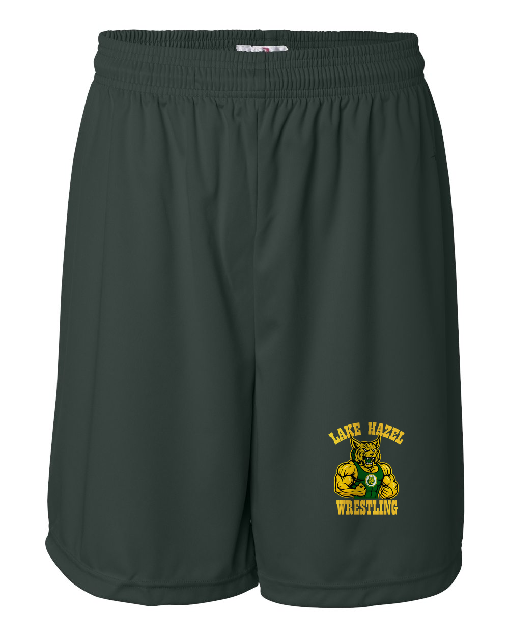Lake Hazel Wrestling Shorts - adult Badger 4107 Forest