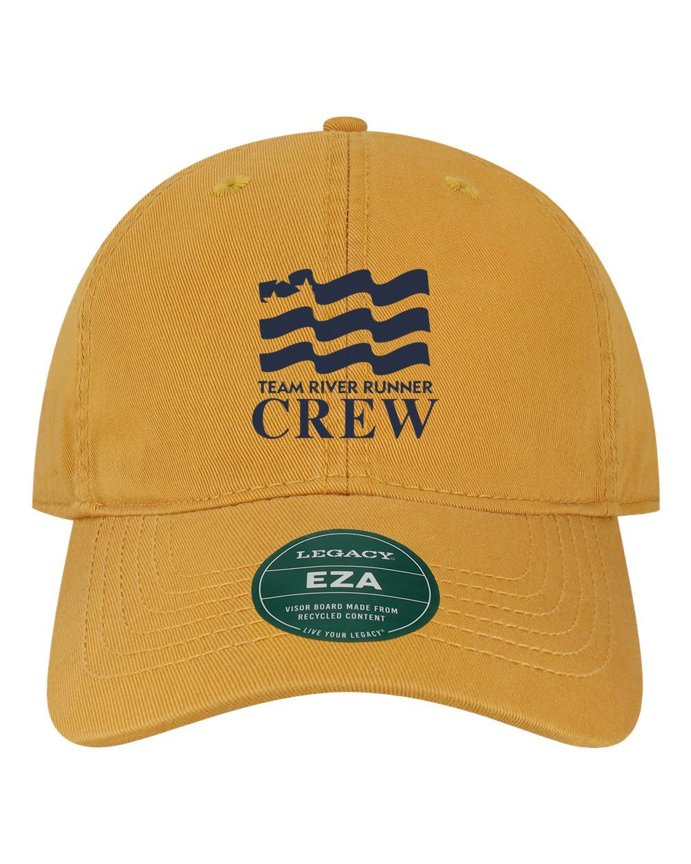 Team River Runner CREW dad hat - Mustard (Legacy EZA)