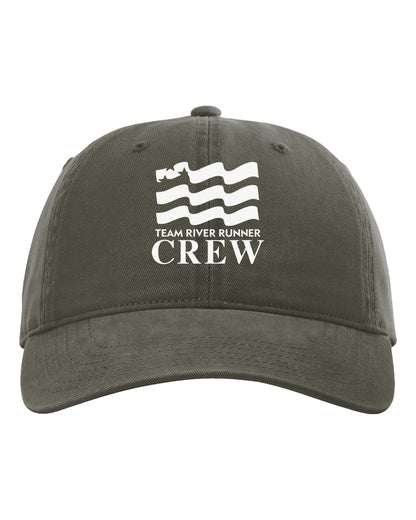 Team River Runner CREW dad hat - Army Green (Richardson 326)
