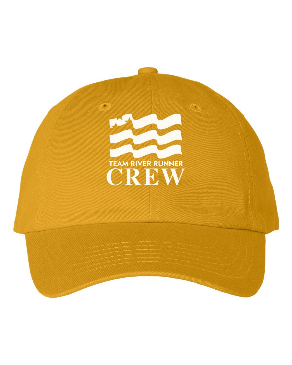 Team River Runner CREW dad hat - Gold (Valucap VC300A)