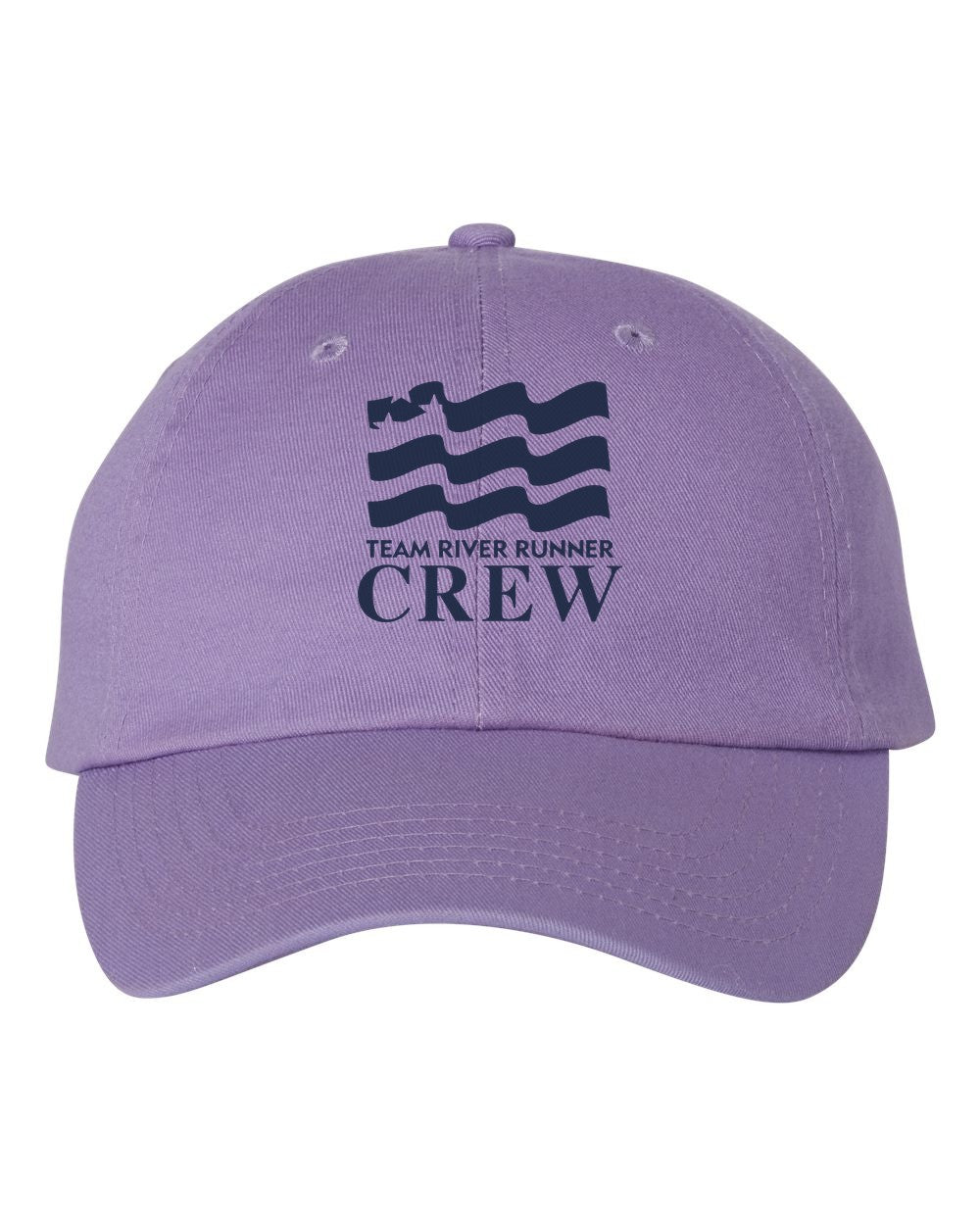 Team River Runner CREW dad hat - Lavender (Valucap VC300A)