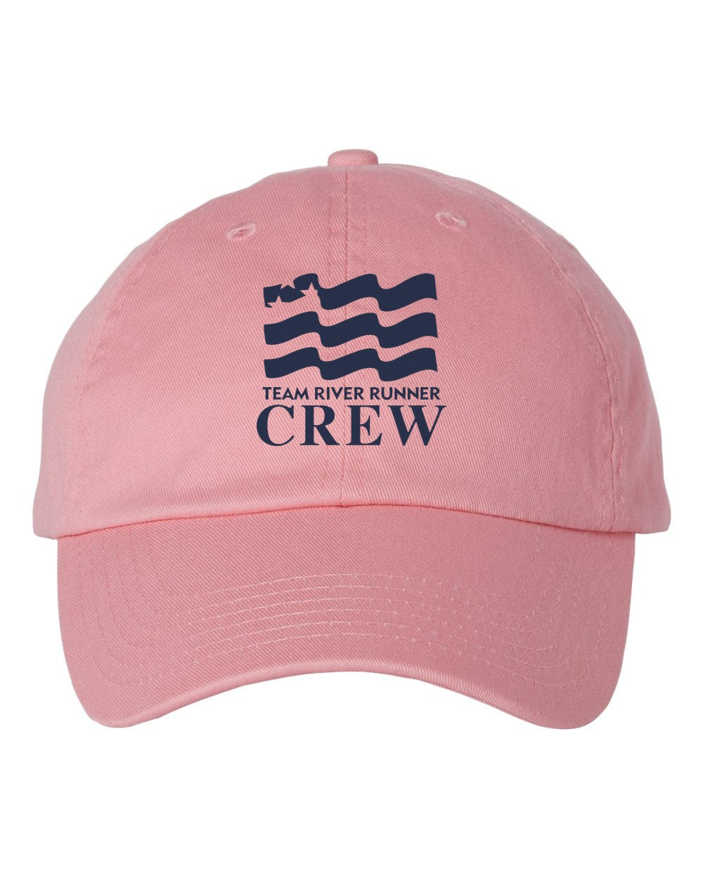 Team River Runner CREW dad hat - Pink (Valucap VC300A)