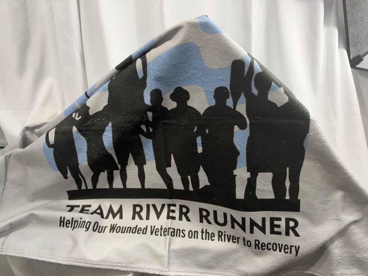 Team River Runner beach towel