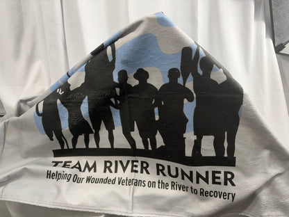 Team River Runner beach towel