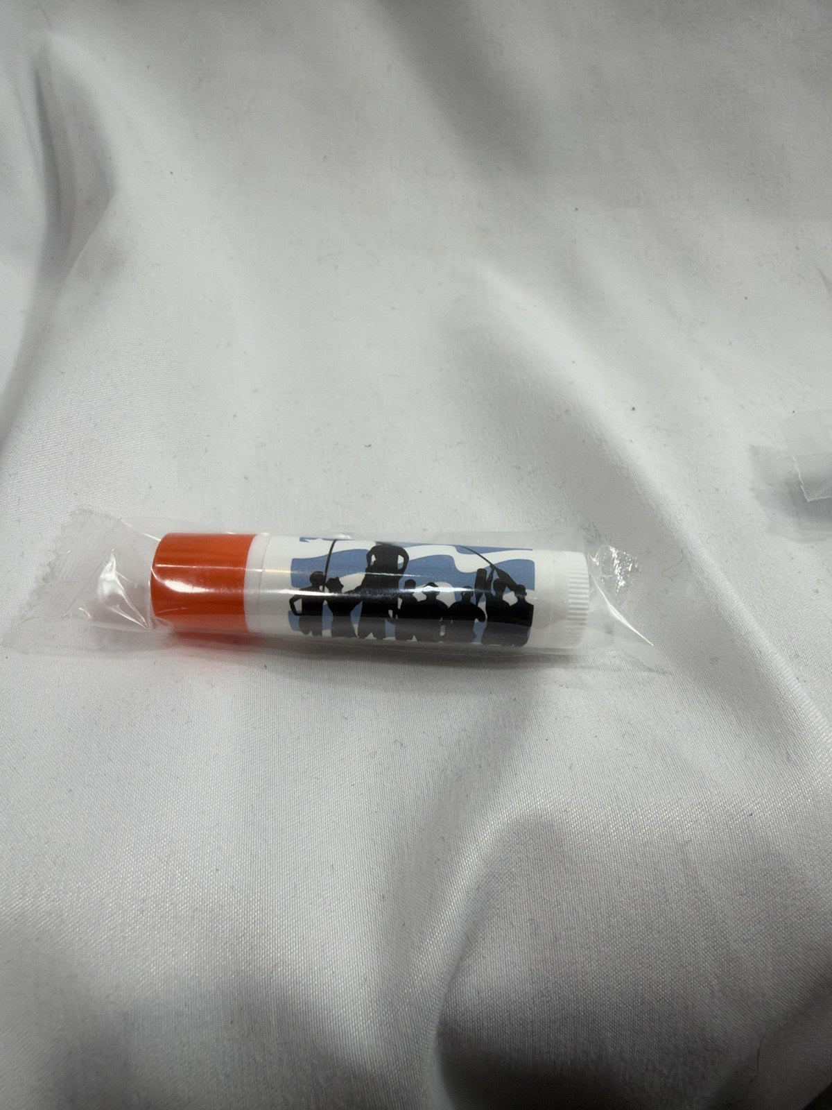 Orange Crush chapstick with orange lid