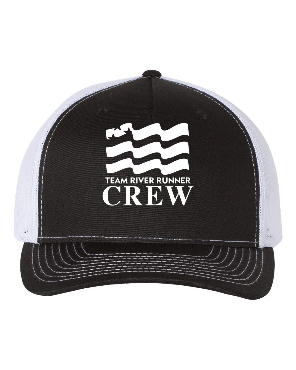 TRR CREW hat - Black/ White