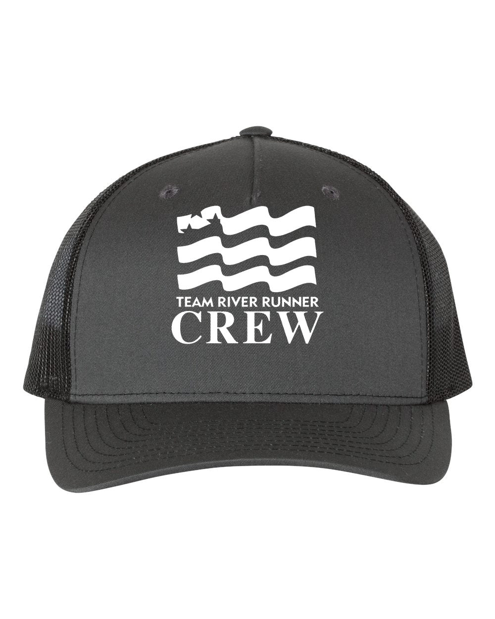 TRR CREW hat - Charcoal/ Black