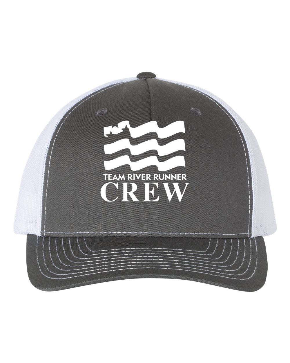 TRR CREW hat - Charcoal/ White