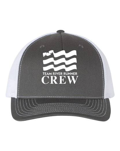 TRR CREW hat - Charcoal/ White