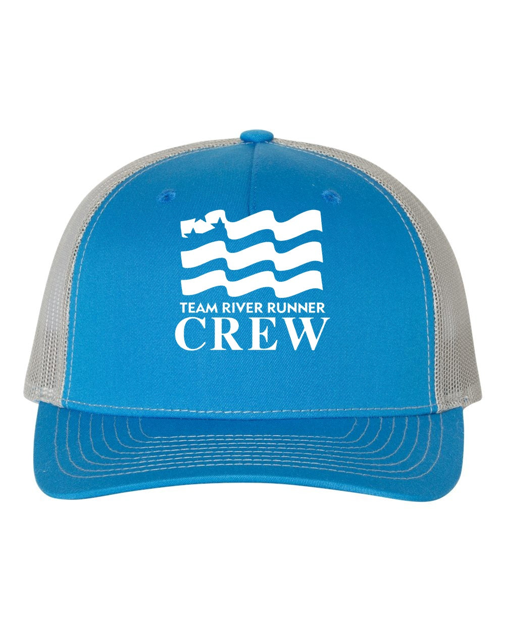 TRR CREW hat - Cobalt Blue/ Grey