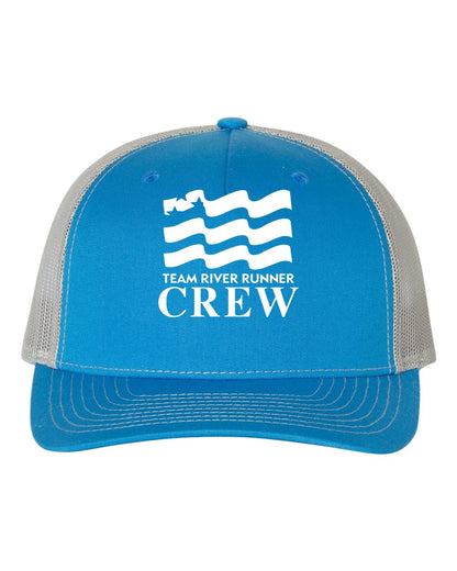 TRR CREW hat - Cobalt Blue/ Grey