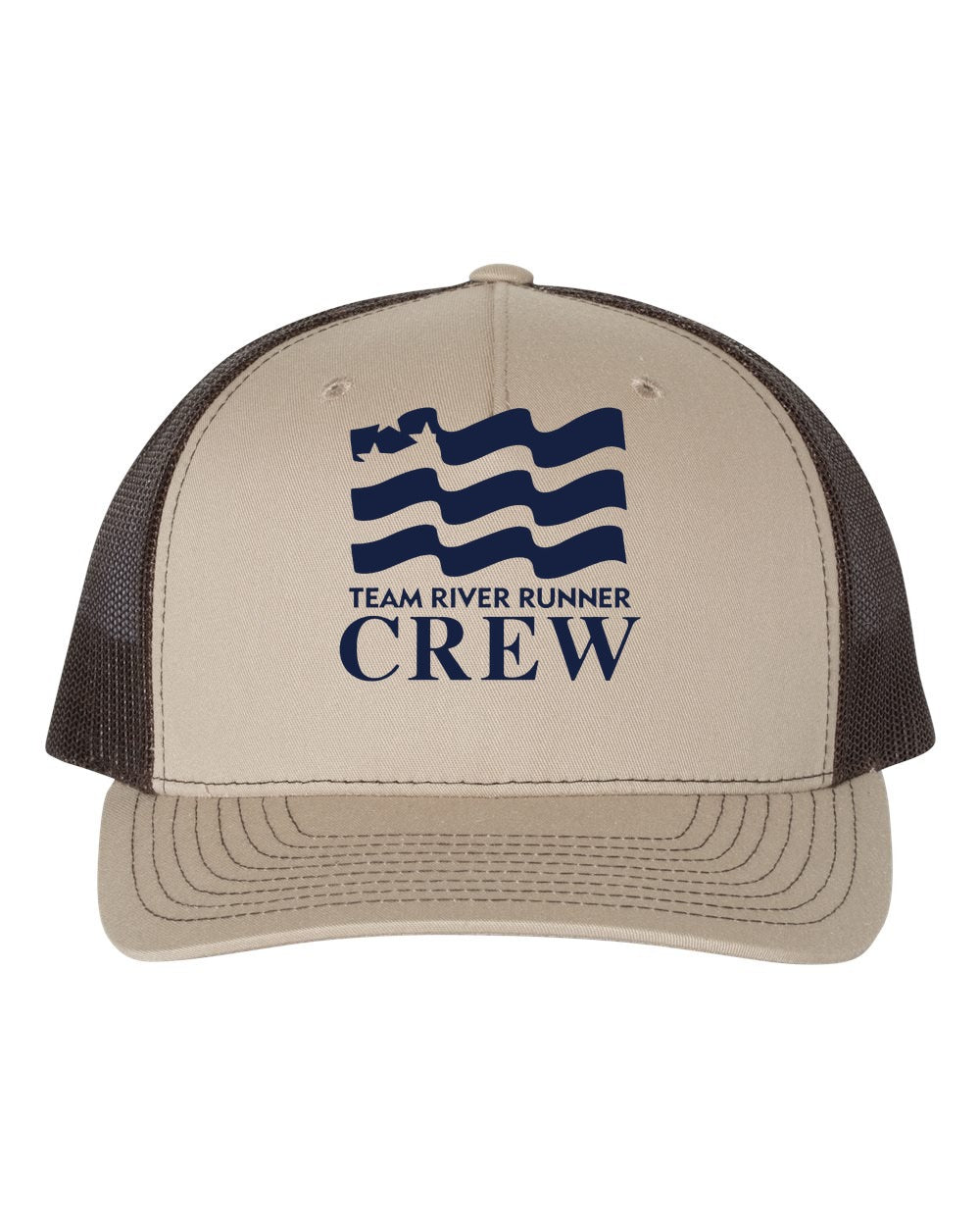 TRR CREW hat - Khaki/ Coffee