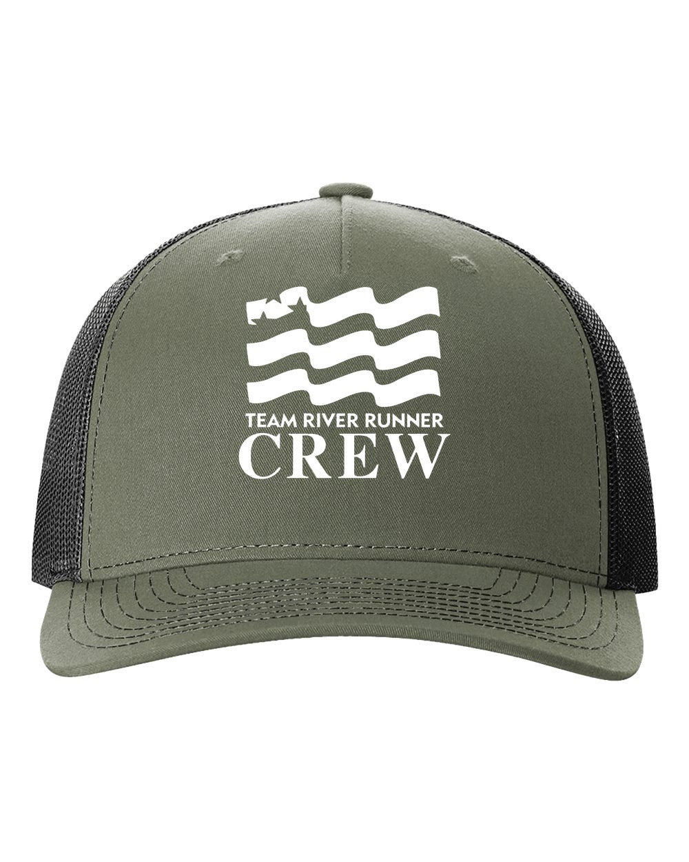 TRR CREW hat - Loden Green/ Black
