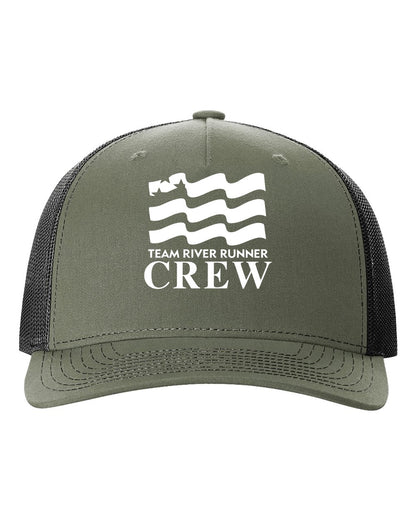 TRR CREW hat - Loden Green/ Black