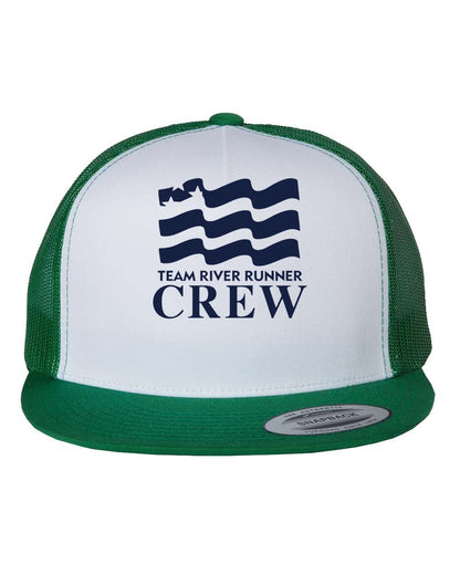 TRR CREW hat - Kelly/ White/ Kelly (YP 6006)