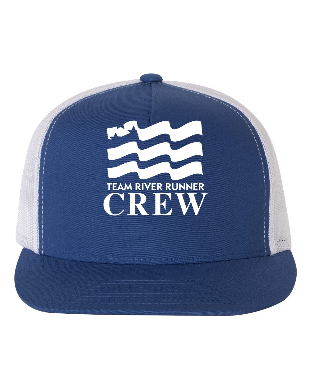 TRR CREW hat - Royal/ White (YP 6006)