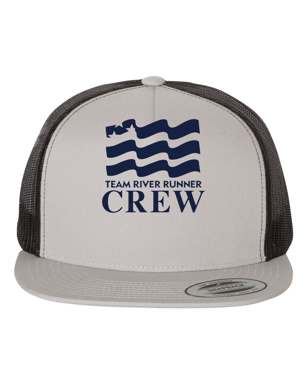 TRR CREW hat - Silver/ Black (YP 6006)