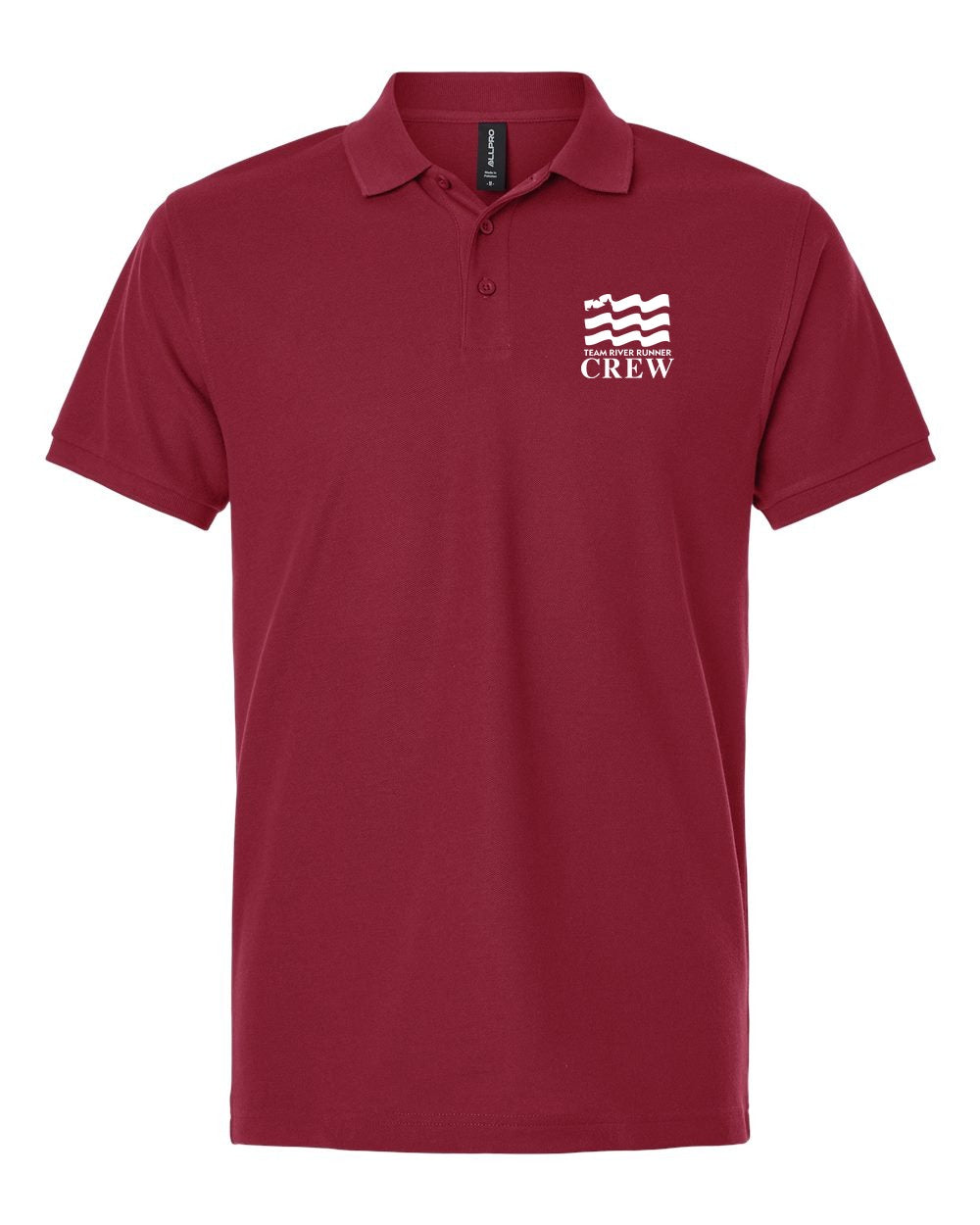 Team River Runner CREW Polo - Cardinal