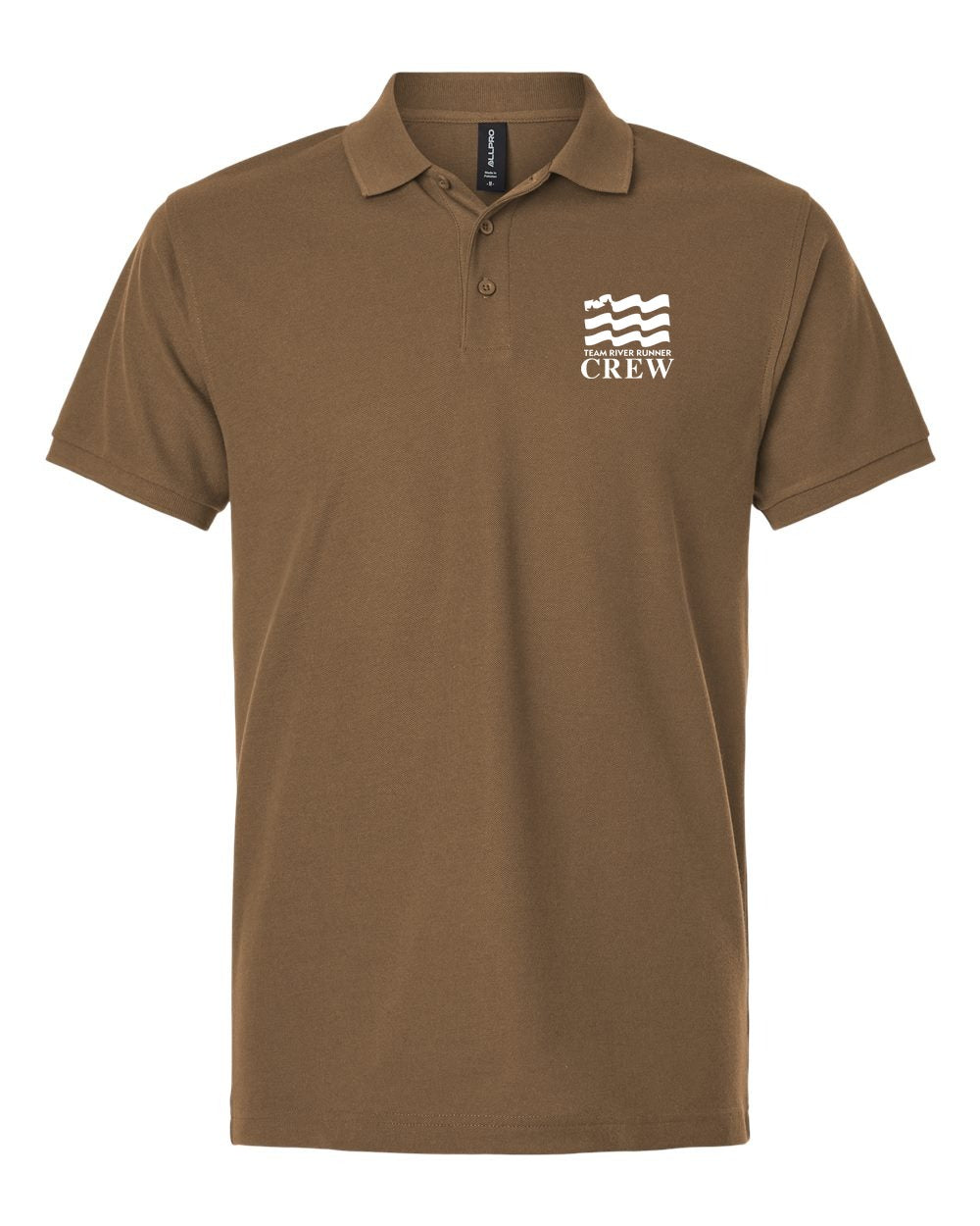 Team River Runner CREW Polo - Cigar