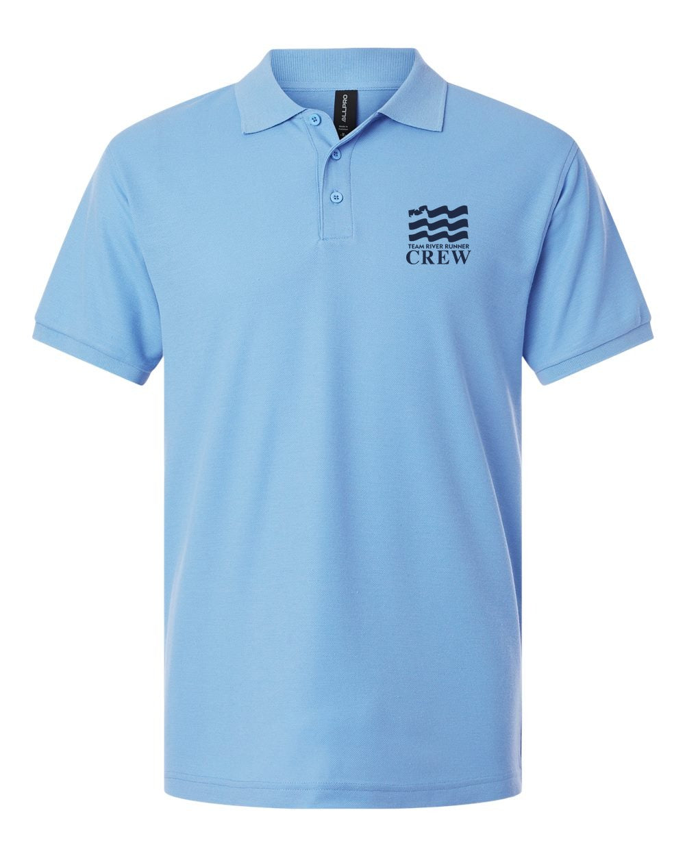 Team River Runner CREW Polo - Cloud Blue