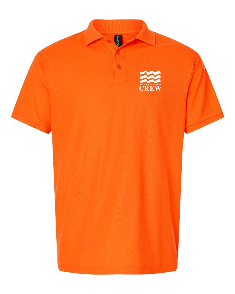 Team River Runner CREW Polo - Deep Orange