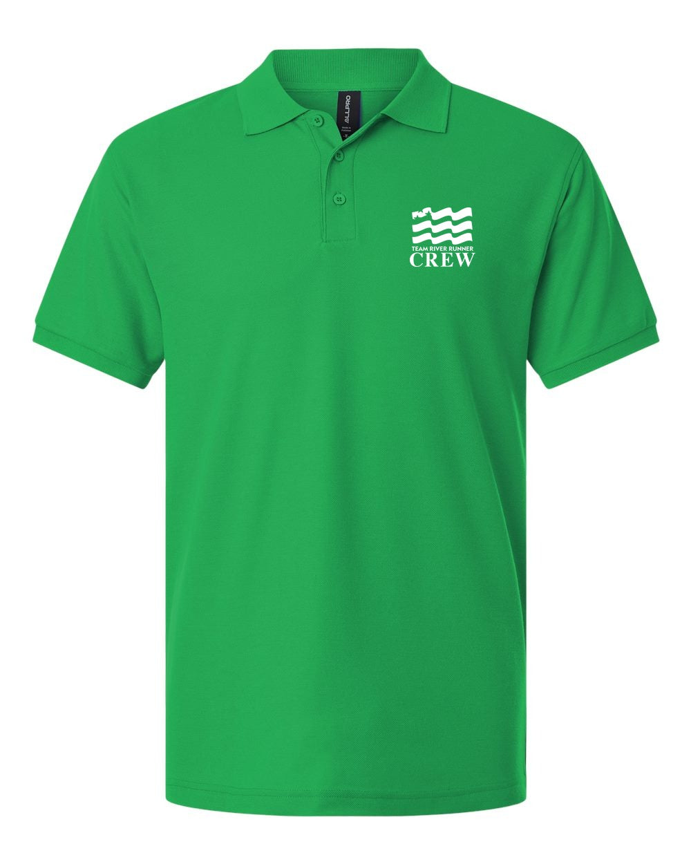 Team River Runner CREW Polo - Kelly Green