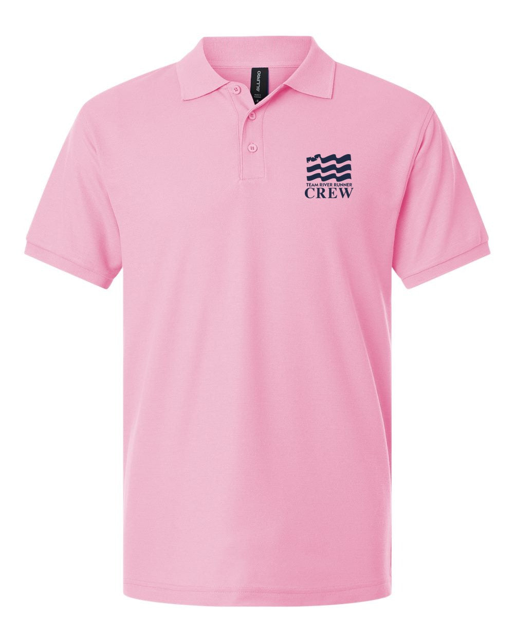 Team River Runner CREW Polo - Light Pink