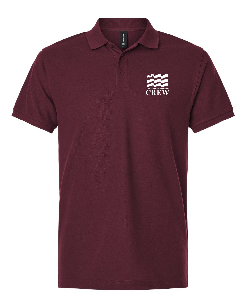 Team River Runner CREW Polo - Maroon