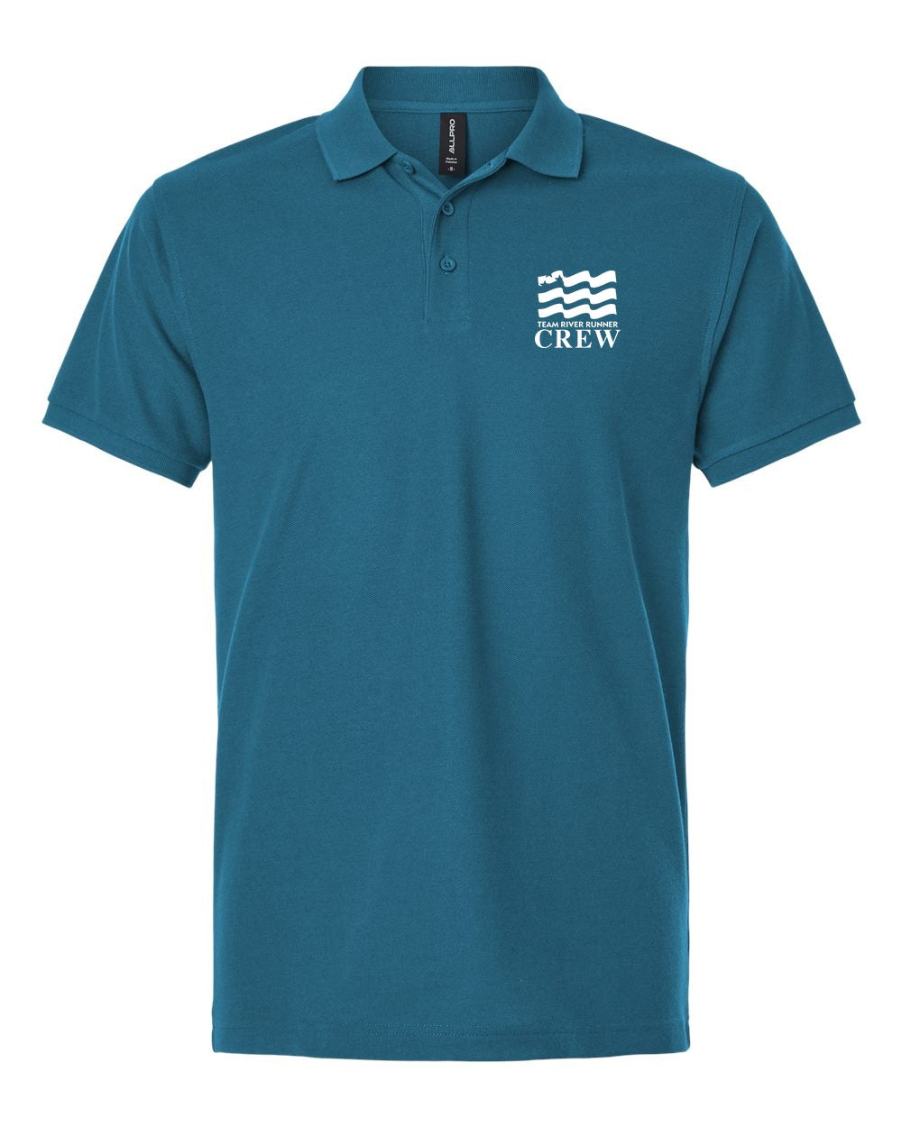 Team River Runner CREW Polo - Pacific Blue
