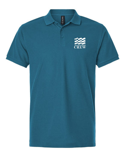Team River Runner CREW Polo - Pacific Blue