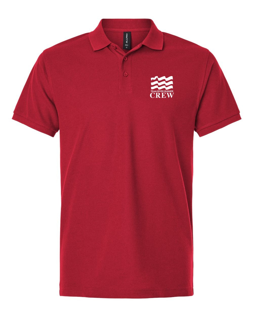 Team River Runner CREW Polo - Red