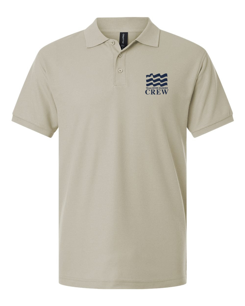 Team River Runner CREW Polo - Sand