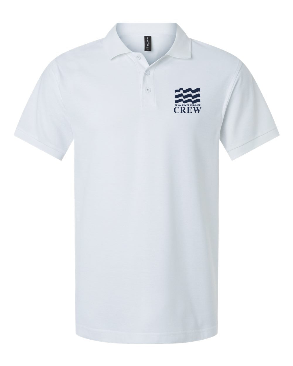 Team River Runner CREW Polo - White
